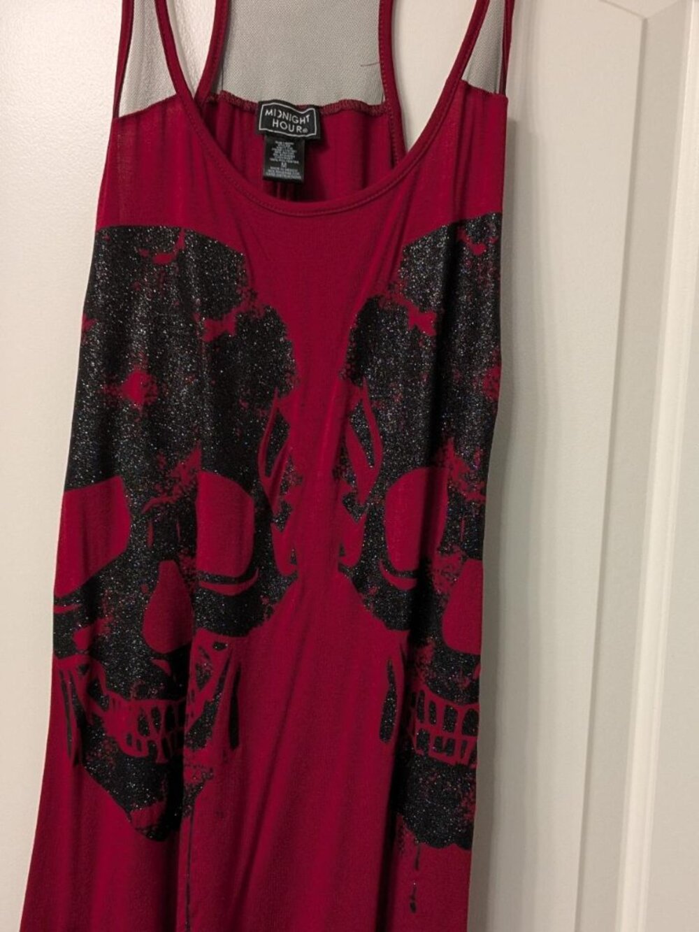 Halloween Midnight Hour Skull Tank Top - Gothic/Rock Tank